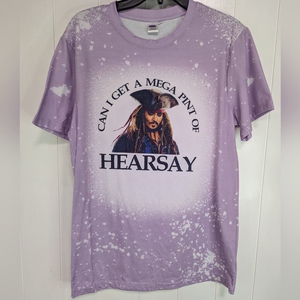 ♥️5/$25 Purple Graphic T-Shirt for Women